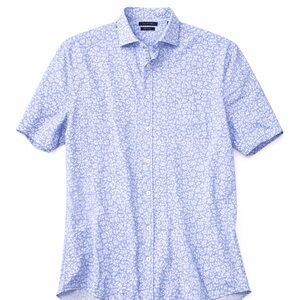 Zachary Prell Light Blue Floral Button Down Shirt